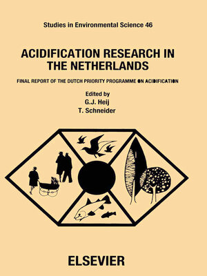 cover image of Acidification Research in the Netherlands